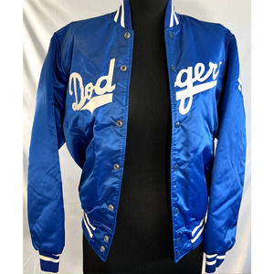 Dodgers  Metallic Blue Jacket Vintage